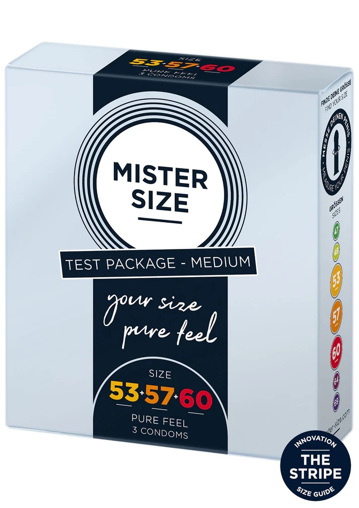 Preservativi Mister Size 53-57-60 mm