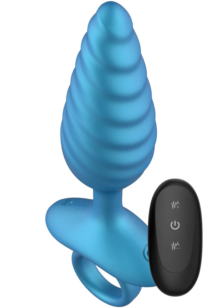 Plug anale dilatatore uomo donna vibrante con telecomando e ricarica usb